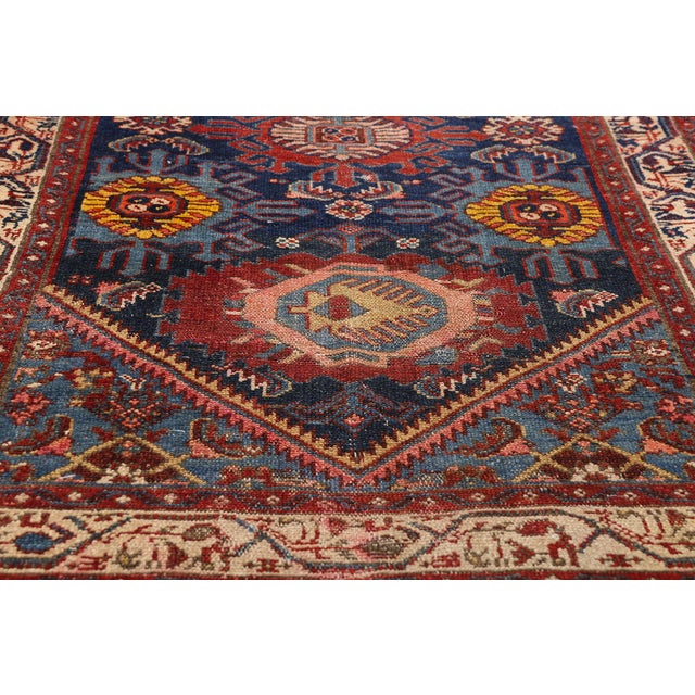 Late 19th Century Late 19th Century Persian Malayer Rug, 03'00 X 20'01 For Sale - Image 5 of 10
