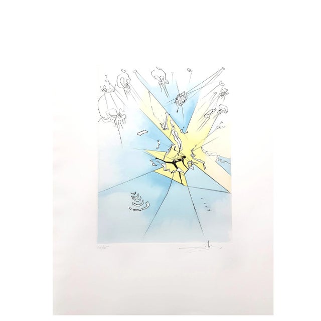 Salvador Dali - The Grand Inquisitor - Original Signed Engraving 1974 For Sale - Image 9 of 10
