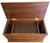 This handmade blanket chest was made of black walnut harvested and planed from the north side of Chicago. The chest...