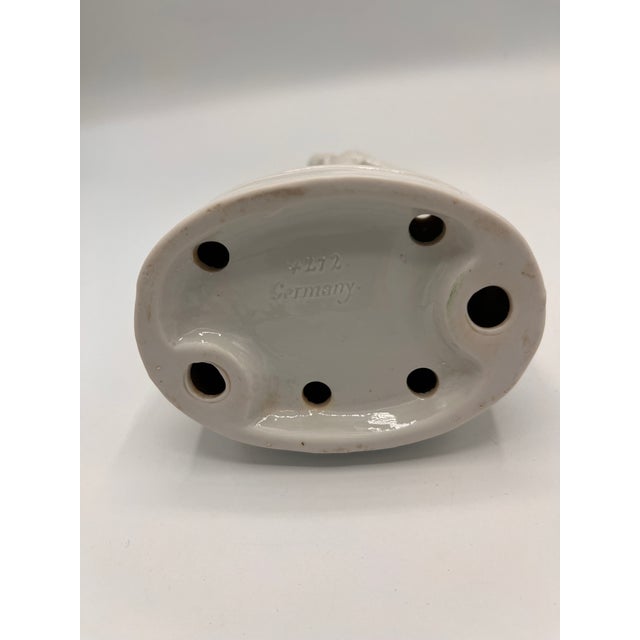 Ceramic Art Deco Porcelain Figural Flower Frog For Sale - Image 7 of 7