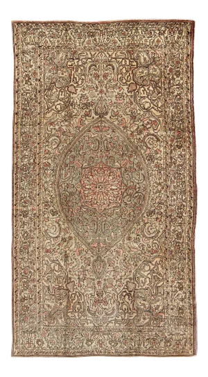 Antique Turkish Sivas Rug Fine Weave and Intricate Design