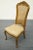 High End Country French Provincial Cane Back Dining Side Chair For Sale - Image 4 of 9