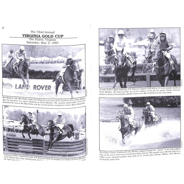 1990s "American Steeplechasing 1997" Colgan, Charles T. [Editor] For Sale - Image 5 of 12