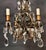 Mid 20th Century Mid 20th Century Italian Tole and Crystal Foliate Chandelier, Basket-Form For Sale - Image 5 of 9