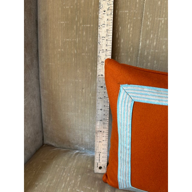Mary Jane McCarty Designs Fortuny Border Pillow For Sale - Image 4 of 5
