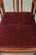Art Nouveau / Jugendstil Dining Chairs with Red Fabric Upholstery from Schuitema, Set of 2 For Sale - Image 6 of 15