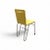 1950s Mid-Century Modern Dutch Yellow Lacquered Plywood and Metal Dining Chair by Gerrit Jr. Rietveld, 1954 For Sale - Image 5 of 18
