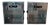 Pair of Eichholtz Aluminum "Catalina" Trunk Nightstands For Sale