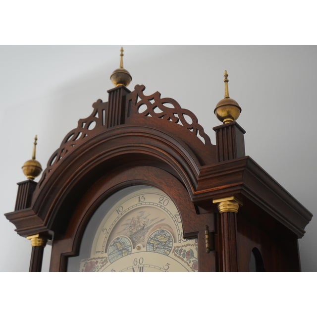 Seth Thomas Willard Mahogany Tall Case Grandfather Clock For Sale - Image 13 of 18