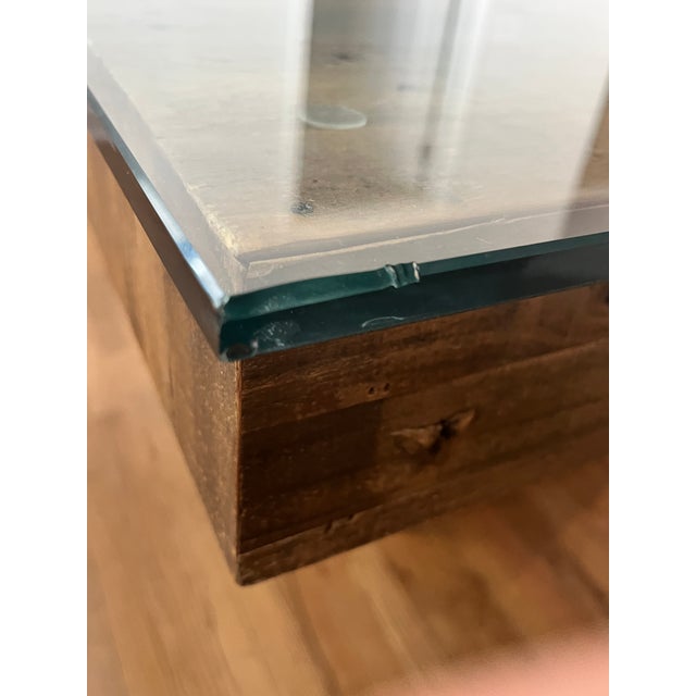 Wood Angora Square Dining Table For Sale - Image 7 of 11