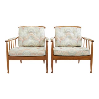 1960s Vintage Kerstin Hörlin-Holmquist Skrindan Chairs- A Pair For Sale