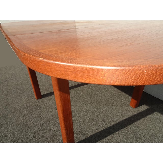 Mid Century Scandinavian Extendable Dining Table by Diethelm Scanstyle D-Scan For Sale - Image 9 of 16