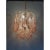 Contemporary Contemporary Pink "Fiamme" Murano Glass Chandelier For Sale - Image 3 of 9