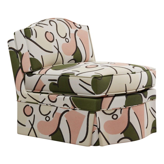 Pesto Felix Slipper Chairs by Ceraudo, Set of 2 For Sale