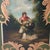 Wood Oversized Vintage Four-Paneled Screen With Hand Painted Scenes C1940 For Sale - Image 7 of 9