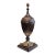 Vintage Lacquered Brass Pedestal Urn For Sale