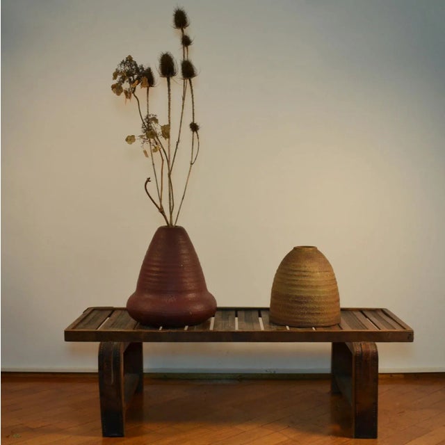 1970s Sculptural Studio Pottery Vase in Beehive Shape For Sale - Image 5 of 10