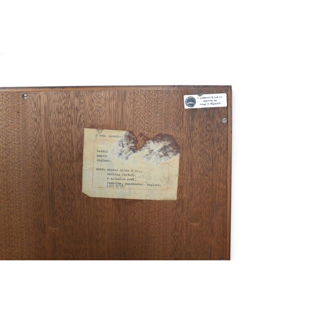 Mid 20th Century Danish Modern Low Brazilian Rosewood Credenza For Sale - Image 11 of 11