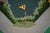 Hand Needlepoint Golfing Theme Bridge Table Cover W/ Celadon Green Border For Sale - Image 4 of 10