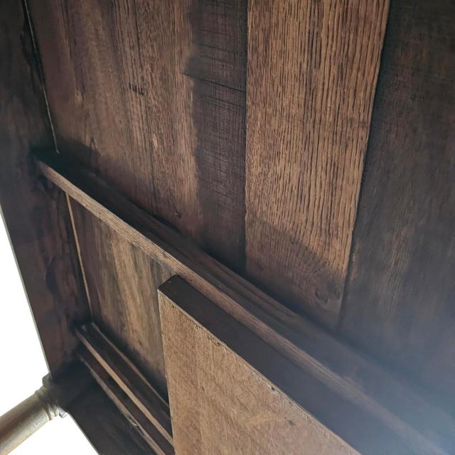 French Oak Dining Table or Desk, 1900s For Sale - Image 4 of 15