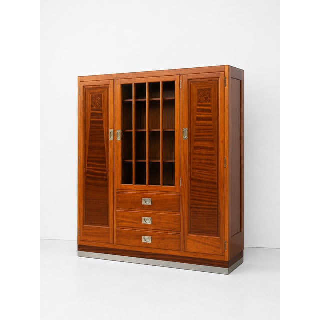 Art Nouveau Bookcase by Julius & Josef Herrmann For Sale - Image 4 of 9