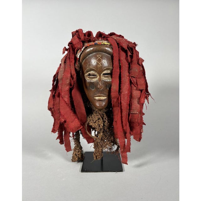 Wood Democratic Republic of Congo Mwana Pwo Mask For Sale - Image 7 of 7