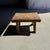 Wood Small Wabi-Sabi Rectangular Arched Occasional Stool in Teak, 1980s For Sale - Image 7 of 11
