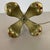Hollywood Regency Brutalist Floral Brass Table Light, Italy, 1970s For Sale - Image 15 of 18