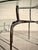 Metal Sculptural Antique Bronzed Iron Legs Round 48” Glass Top Cyrano Dining Table by Made Goods For Sale - Image 7 of 11