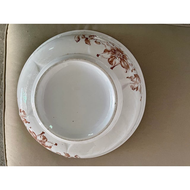 Late 19th Century Late 19th Century English Ironstone Serving Bowl For Sale - Image 5 of 6