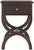 Maxine Accent Table with Storage Drawer in Walnut For Sale - Image 10 of 10