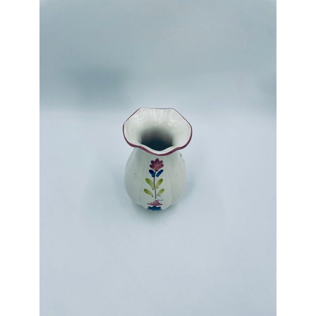 Vintage Decorative Ceramic Vase, 1975 For Sale - Image 3 of 9