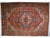 Wool pile genuine handmade antique Persian Serapi -