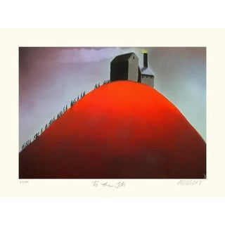 Mackenzie Thorpe "To the Job" Hand Signed Numbered Lithograph Art Print on Paper For Sale
