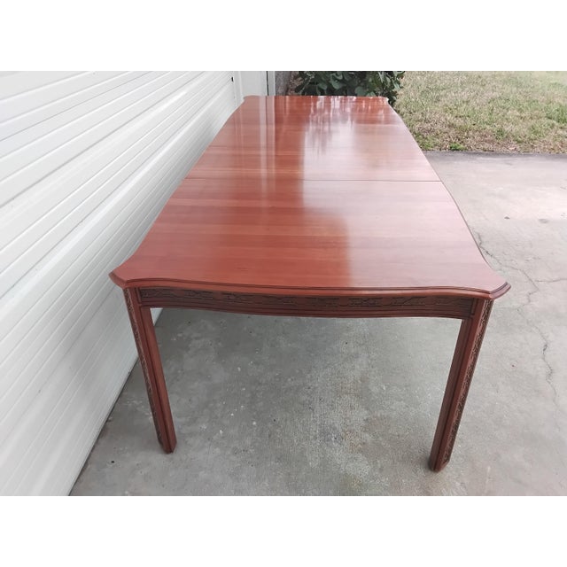 Auburn 1990s Harden Fretwork Dining Table For Sale - Image 8 of 16