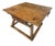 Rustic Farmhouse Dining Table in Natural Wood For Sale