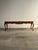 Brown Vintage French Provincial Coffee Table With Brecciated Marble Top, C. 1950s For Sale - Image 8 of 16