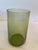 Bring timeless Mid-Century Modern style to your table with this beautiful 24-piece vintage olive green glass tumbler set,...