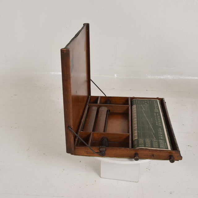 Antique Chautauqua Industrial Art Desk Lewis E. Myers & Company 1913