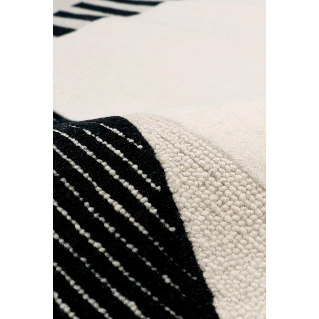 2020s Pasargad Home Edgy Ivory Area Rug, 9' 9'' X 13' 9'' For Sale - Image 5 of 6