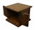 Brown Heritage Furniture Solid Walnut Italian Mediterranean Style 26" Square Accent Storage End Table For Sale - Image 8 of 12