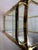 Glass Mid-Century Design Institute of America Brass and Glass Bar Trolley For Sale - Image 7 of 11