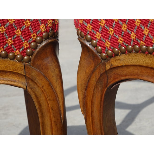 Louis Philippe Chairs, 19th Century, Set of 2 For Sale - Image 5 of 18