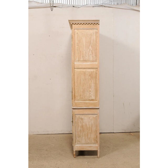 Mid 20th Century French Tall Neoclassical-Style Wood Cabinet For Sale - Image 12 of 12