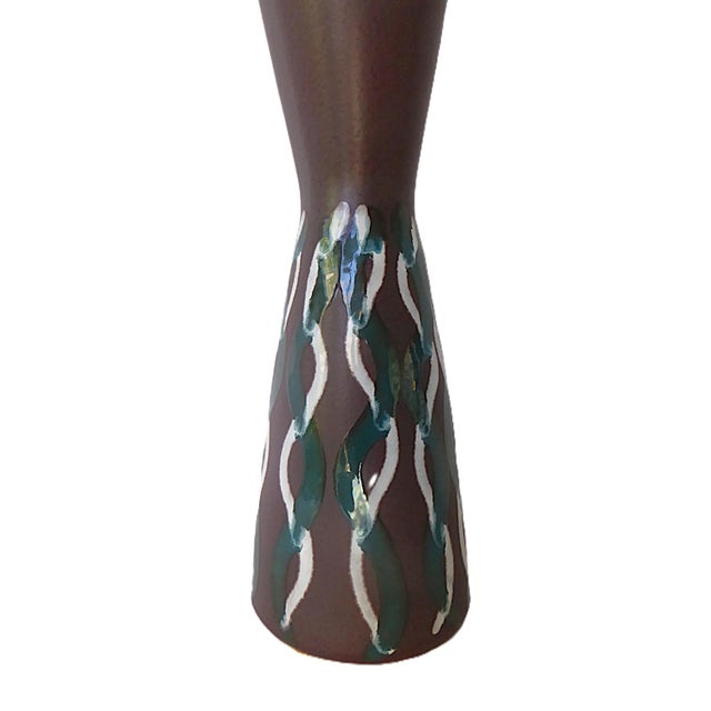 Carstens Keramik Mid Century Modern Pottery Vase Germany 1960s For Sale In Miami - Image 6 of 10