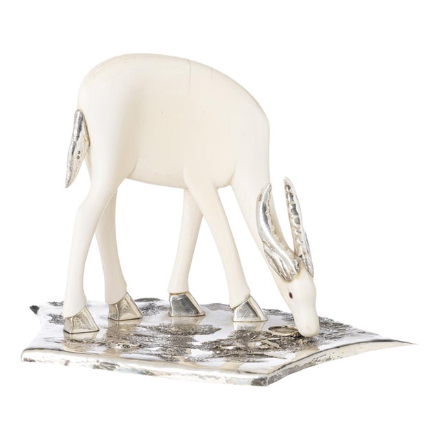 Silver Sculpture by Luiz Ferreira For Sale