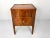 Brown Antique Nightstand with Roller Door, 19th Century For Sale - Image 8 of 12