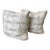 Pair of Elitis Embroidered Pillows For Sale