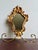 1950s Italian Florentine Rococo Vintage Gilded Wood Wall Mirror With Metal Towel Holder For Sale - Image 9 of 10
