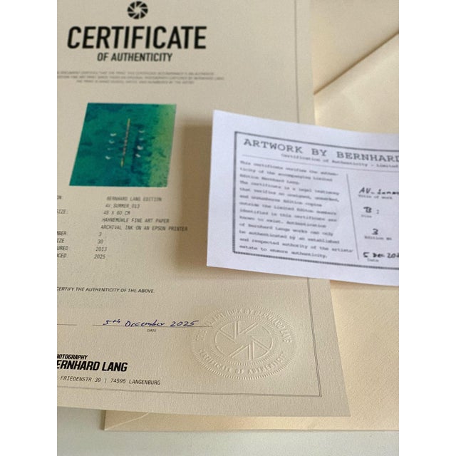 "AV_Summer_013" Contemporary Limited Edition Fine Art Photograph Print by Bernhard Lang For Sale - Image 14 of 14